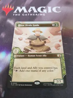 Mtg. Great Divide Guide. Showcase. Avatar The Last Airbender. Pack Fresh - Image 1