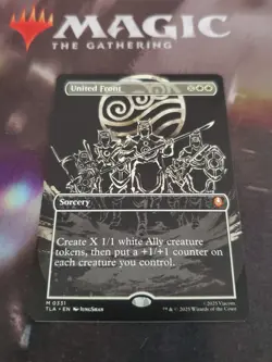 Mtg. United Front. Borderless. Avatar: The Last Airbender. Pack Fresh - Image 1