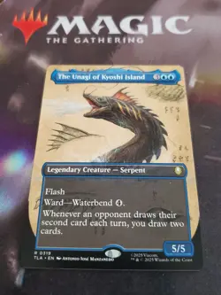 Mtg. The Unagi of Kyoshi Island. Borderless. Avatar: The Last Airbender. Nm - Image 1