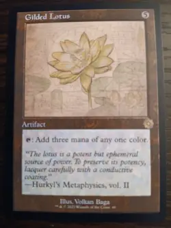 Gilded Lotus - The Brothers' War: Retro Frame Artifacts NM - Image 1