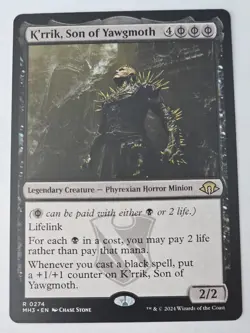 K'rrik, Son of Yawgmoth PRINT LINE- Modern Horizons 3 - MTG - Image 1