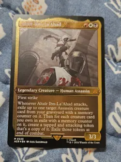 Altair Ibn-La'Ahad - (Foil Etched) Universes Beyond: Assassin's Creed MTG Magic - Image 1