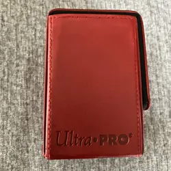 Vintage 2010 ULTRA PRO Magic The Gathering MTG RED MANA FLIP BOX MTG Deck Case - Image 3