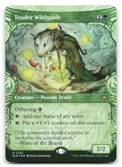 Tender Wildguide (Foil) #325 Bloomburrow - Image 1