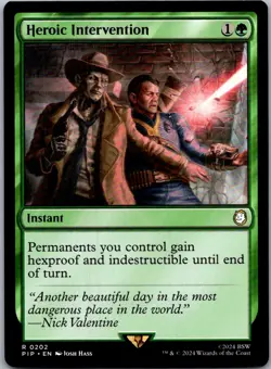 Heroic Intervention R PIP #730 LP MTG Magic - Image 1