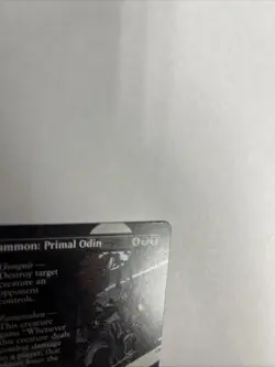 Summon: Primal Odin Borderless Nonfoil MTG - Image 3