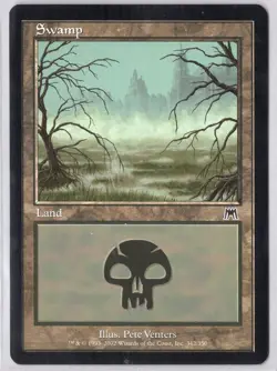 1x Swamp #342 - Onslaught - Near Mint - Image 1