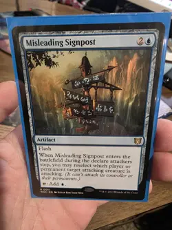 Misleading Signpost 11 R Commander: Wilds of Eldraine - Image 1
