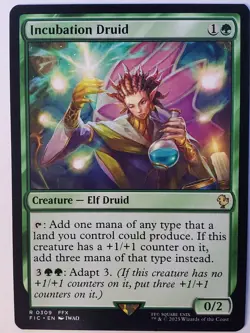1x Incubation Druid Commander: Final Fantasy Non-Foil - NM Condition - Image 1