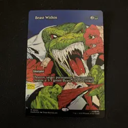 Beast Within (Borderless) Marvel Universe Eternal-Legal Foil - Image 1