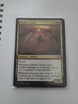 Magic The Gathering OBELISK SPIDER - Image 1