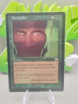 Biorhythm - MTG - Onslaught - Magic the Gathering - LP (C1) - Image 1
