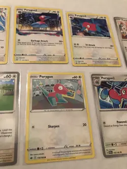Lot Of 7 Porygon and Porygon2 Pokemon Cards - Image 3