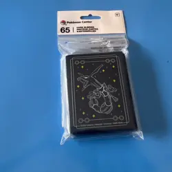 Rayquaza Among The Stars Sleeves X65 Holds Pokemon Cards Pokemon Centre 2023 NEW - Image 1