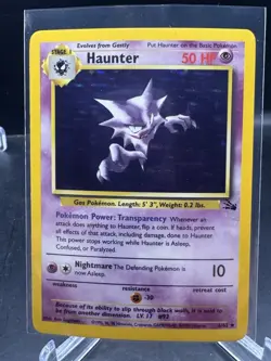 Pokemon Fossil Haunter Holo 6/62 NM LP - Image 1