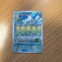 Sunflora 169/167 - Pokemon TCG Twilight Masquerade - Illustration Rare Holo M/NM - Image 1