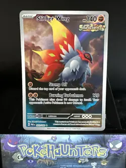 Pokemon Card Slither Wing 203/182 Paradox Rift Illustration Rare Near Mint - Image 1