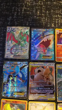 Pokemon 12 Card Lot. Charizard Promo, XY full Arts, Tag Teams, Shining Ho-oh - Image 2