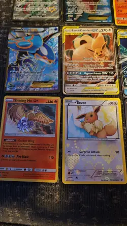 Pokemon 12 Card Lot. Charizard Promo, XY full Arts, Tag Teams, Shining Ho-oh - Image 4