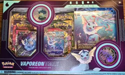 SEALED Pokemon TCG - VAPOREON VMAX Premium Collection Box - Image 1