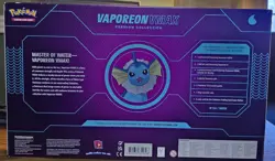 SEALED Pokemon TCG - VAPOREON VMAX Premium Collection Box - Image 2