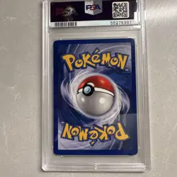 1999 POKEMON BASE SET SHADOWLESS #3 CHANSEY HOLO RARE PSA 7 - Image 4