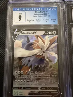 4 Graded Pokemon Card Slabs Lot CGC Vintage Collection - Image 4