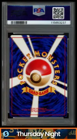 1998 POKEMON GYM LEADERS STADIUM (JPN) THE ROCKET'S TRAP RARE HOLO RARE PSA 8 - Image 2
