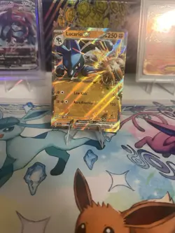 Pokemon TCG Scarlet & Violet Stellar Crown Lucario EX 82/142 Double Rare - Image 1
