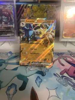 Pokemon TCG Scarlet & Violet Stellar Crown Lucario EX 82/142 Double Rare - Image 2