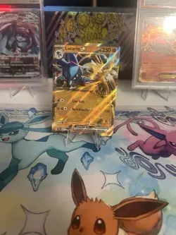 Pokemon TCG Scarlet & Violet Stellar Crown Lucario EX 82/142 Double Rare - Image 3