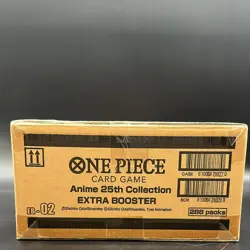 One Piece Card Game English EB-02 25th Collection Extra Booster SEALED CASE - Image 1