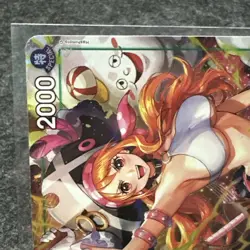 IN HAND! English One Piece CCG Nami Alt Art OP14-031 The Azure Sea's Seven NM - Image 3