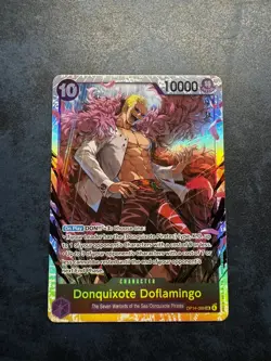 OP14-069 Donquixote Doflamingo SR One Piece Card Game TCG - Image 1