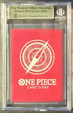2025 One Piece Monkey.D.Luffy Alt Art Leader 25th EB02-010 English BGS 9.5 - Image 2
