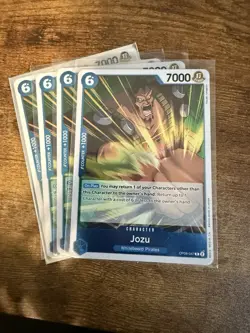 Jozu Playset (4 Cards) OP08-047 Two Legends One Piece CCG - Image 1