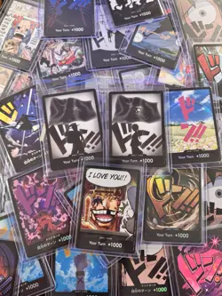 DON!! LOT OF 40 - ONE PIECE CARD GAME! COMES WITH AAL UPON PURCHASING! - Image 1