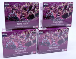 Lot of (4) One Piece TCG OP-11 EN A Fist Of Divine Speed Booster Boxes SEALED - Image 1