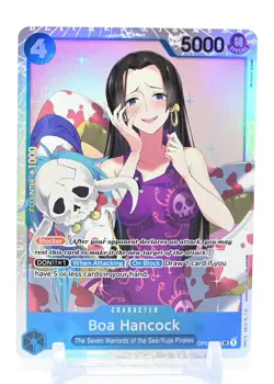 OP01-078-Boa Hancock (Reprint) (SR) One Piece Card PRB-01 THE BEST English NM/M - Image 1