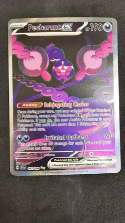 SIR Pokemon 6 Card Lot: Pecharunt 093 Okidogi 074 Ninjask Zoroark 175 n mor Mint - Image 2