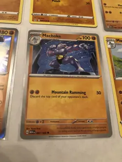 Lot Of 6 Machop Machoke Machamp Pokemon Cards - Image 3