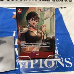 Doll (Alt Art) OP11-008 | A Fist of Divine Speed | One Piece TCG Card | English - Image 1