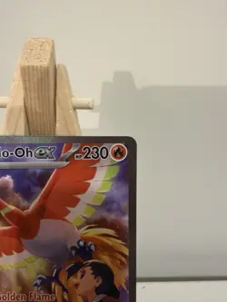 Ethan's Ho-Oh ex 230/182 Sv10: Destined Rivals Holo Pokemon Card NM - Image 4