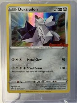 Duraludon SWSH028 SWSH: Sword & Shield Promo Card Holo GameStop Exclusive SEALED - Image 1