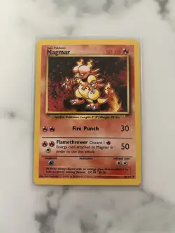 Magmar 36/102 Card(1999 Pokemon TCG Base Set) - Image 3