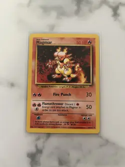 Magmar 36/102 Card(1999 Pokemon TCG Base Set) - Image 4