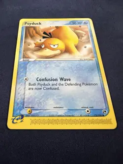 Pokemon TCG Cards Psyduck 73/100 Sandstorm Small Crease LP FREE SHIPPING - Image 3