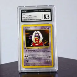 1999 Pokemon Game Base Shadowless 1st Edition English Card-CGC 8.5 Jynx 31/102 - Image 1
