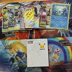 Pokemon Card Full Art Alt Art Promo Jumbo Binder Charizard Rayquaza 49 Cards - Image 1
