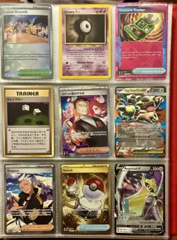 Vintage Pokemon Card Collection - No Binder Lot 5 Pages - Holo - Modern LP/NM - Image 1